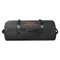 Treenaussandbag Nylon Cordura 1050D musta tyhjä 56–90 kg 900x410x410 mm