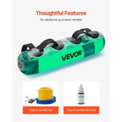 Vesitäytteinen harjoittelupussi PVC 1,0 mm maksimikantavuus 22,7 kg