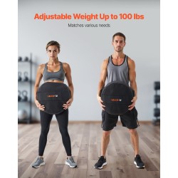 Treeni-hiekkasäkki 45 kg nylon Cordura 1050D PU-pinnoite koko kehon harjoitteluun