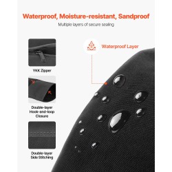 Harjoitteluhiekkasäkki Cordura 1050D nylon ulkosäkki 23–56 kg musta