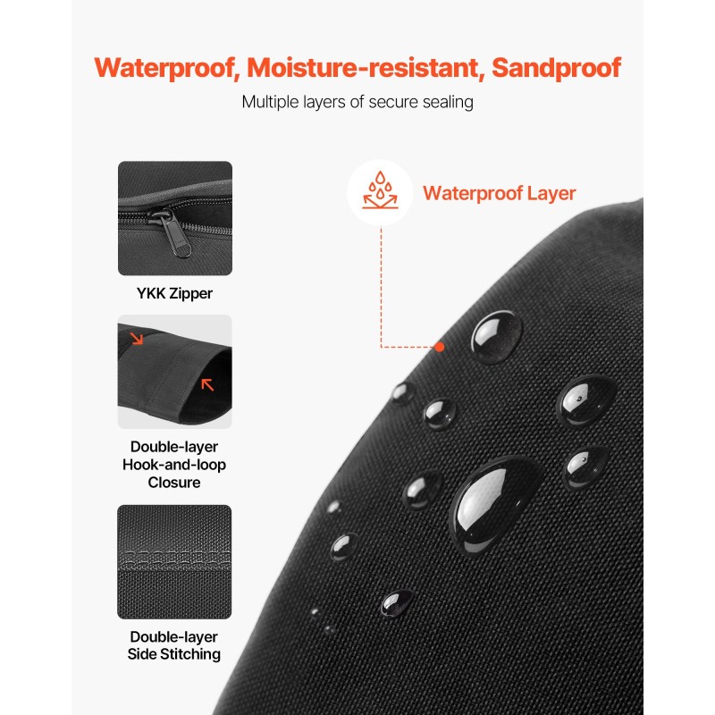Harjoitteluhiekkasäkki Cordura 1050D nylon ulkosäkki 23–56 kg musta