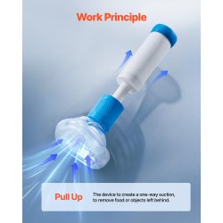 Tukehtumisen ensiapulaite muovista mekaaninen imu kaksi maskia