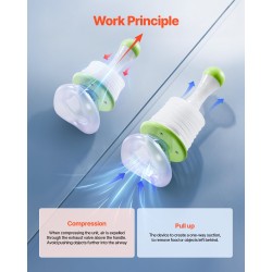 Tukehtumisapulaite polyvinyylikloridi ja polyeteeni kevyt 2 erikokoista maskia säilytyspussilla