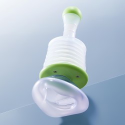 Tukehtumisapulaite polyvinyylikloridi ja polyeteeni kevyt 2 erikokoista maskia säilytyspussilla