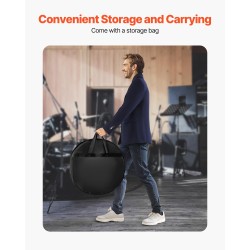 6-osainen symbaalisetti 201-ruostumatonta terästä 10–20 tuumaa harjoitteluun ja esiintymiseen