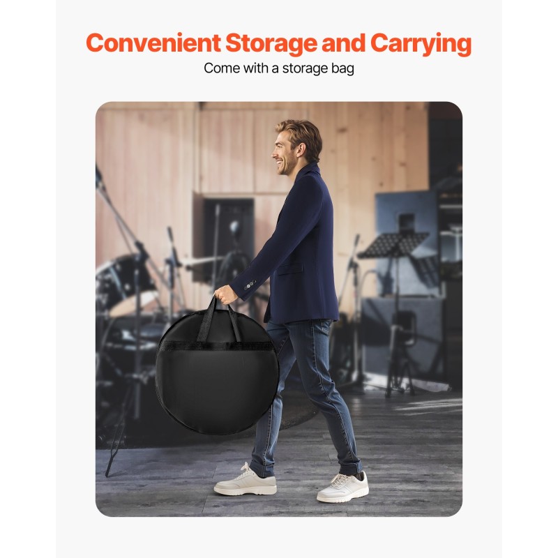 4-osainen symbaalipaketti 14 16 18 ja 20 tuumaa 201-ruostumaton teräs