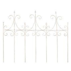 Ruostumaton teräs puutarhasäleikkö köynnöskasveille 150 x 100 cm