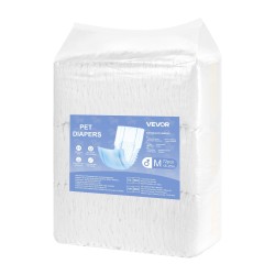 Kertakäyttöiset uroskoiran vaipat M 144 kpl imukykyisellä ytimellä ja 360 asteen vuotosuojalla