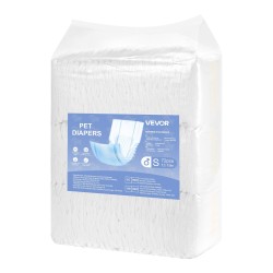 Kertakäyttöiset uroskoiran vaipat vyötärö 30–48 cm 144 kpl hengittävä imukykyinen