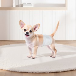 Kertakäyttöiset urospuolisten koirien vaipat pieni koko yhdeksänkymmentäkuusi kappaletta erittäin imukykyinen ydin vuotosuoja