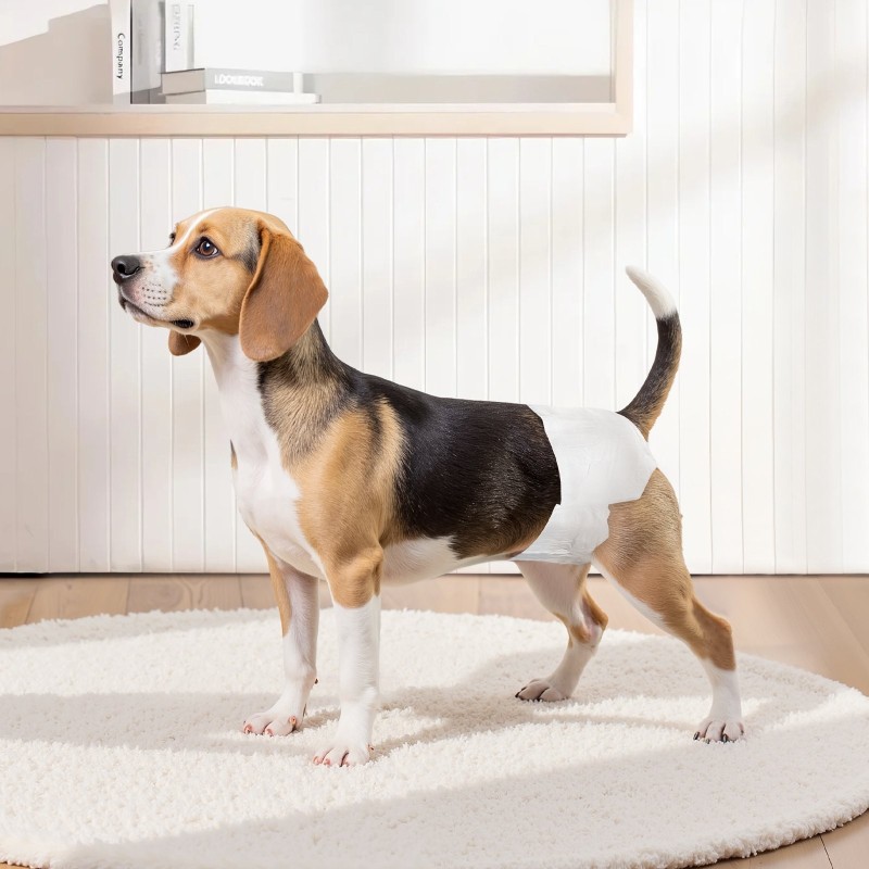 Kertakäyttöiset vaipat narttukoirille koko S 30–51 cm vyötärö 144 kpl