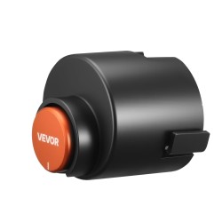 Perävaunun vetokidan lukko hiiliteräs 58,6 mm laipallinen 6 mm seinämä 3 avainta