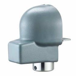 Perävaunun kytkinlukko hiiliteräs 7,5 mm seinämä 58,6 mm kytkimille 3 avainta