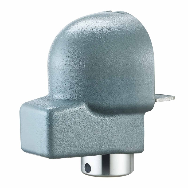 Perävaunun kytkinlukko hiiliteräs 7,5 mm seinämä 58,6 mm kytkimille 3 avainta