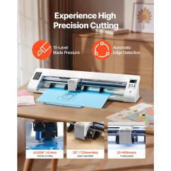 Vinyylileikkuri alumiiniseos syöttöleveys 720 mm leikkuuleveys 600 mm automaattinen reunantunnistus