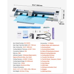 Vinyylileikkuri alumiiniseos syöttöleveys 720 mm leikkuuleveys 600 mm automaattinen reunantunnistus