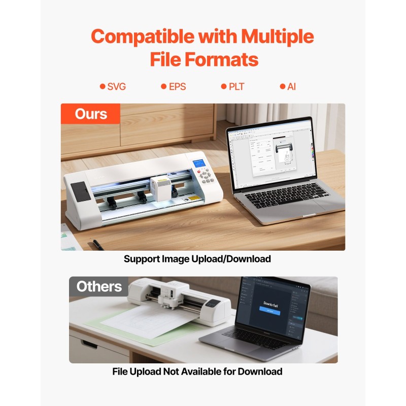 Askarteluleikkuri alumiiniseos TT-450 330 mm leikkuuleveys valkoinen automaattinen reunantunnistus vinyylille