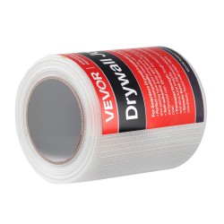 Itsekiinnittyvä lasikuitukipsilevyverkko 150 mm 30 m 12 rullaa seinien ja kattojen korjaukseen