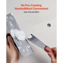 Itsekiinnittyvä lasikuitukipsilevyverkko 12 rullaa 150 mm 30 m valkoinen