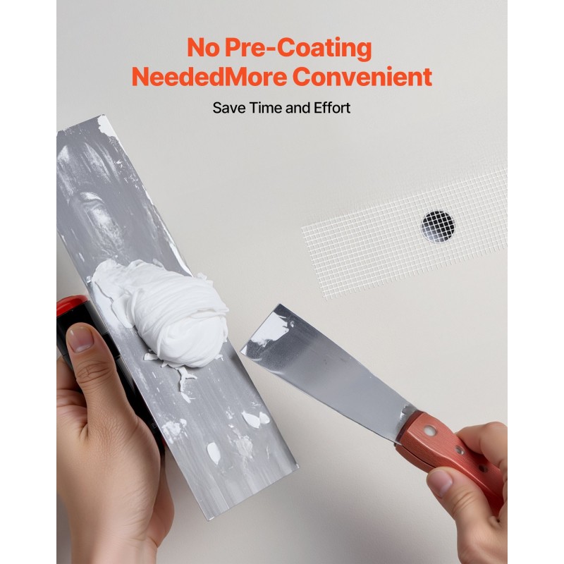 Itsekiinnittyvä lasikuitukipsilevyverkko 12 rullaa 150 mm 30 m valkoinen