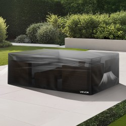 Kalustesuojus 420D Oxford-kangas vedenpitävä 188×120×71 cm ulkokalusteille