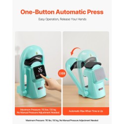 Automaattinen hattujen lämpöpuristin kaksitasoinen 152 x 90 mm kosketusnäytöllä