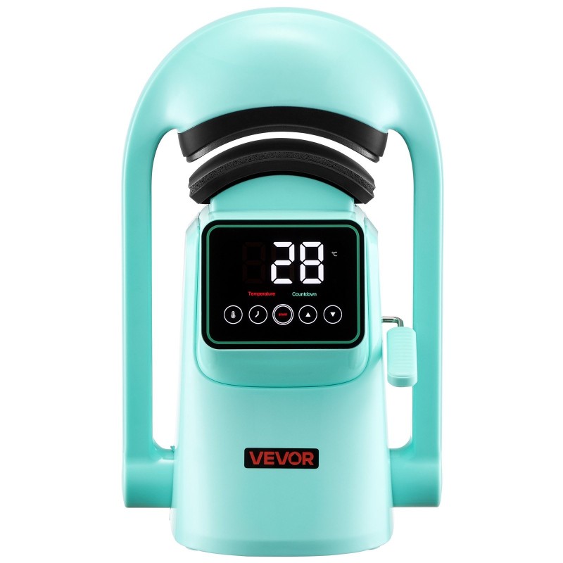 Automaattinen hattujen lämpöpuristin kaksitasoinen 152 x 90 mm kosketusnäytöllä