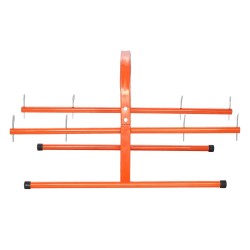 Kaapelikelateline teräsputki jauhemaalattu 4 8 kelalle 240 mm kevyt