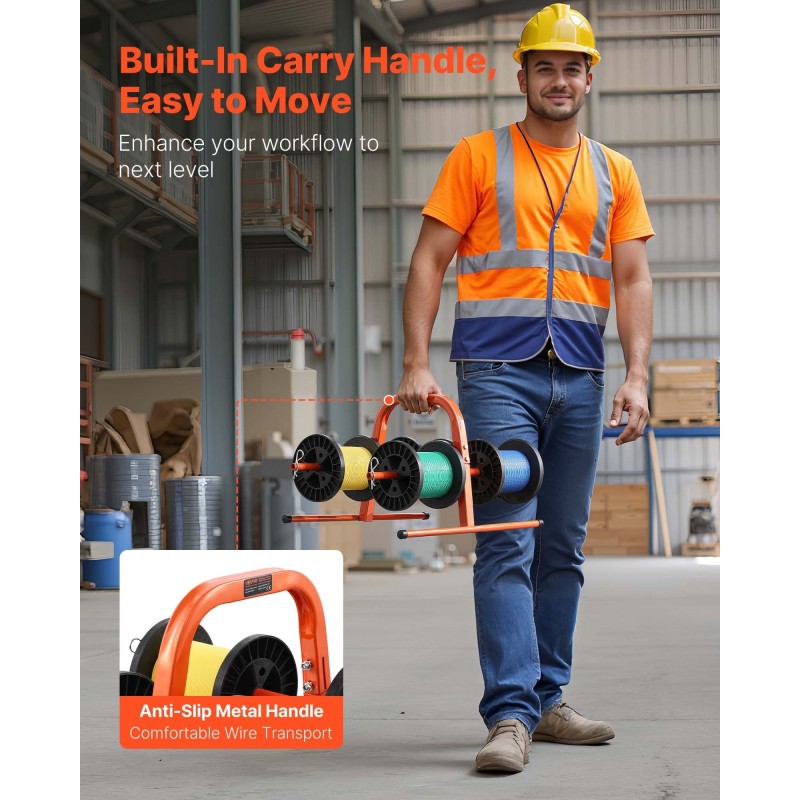 Kaapelikelateline teräsputki jauhemaalattu 4–8 kelalle 240 mm kevyt