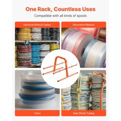 Kaapelikelateline teräsputki jauhemaalattu 4–8 kelalle 240 mm kevyt