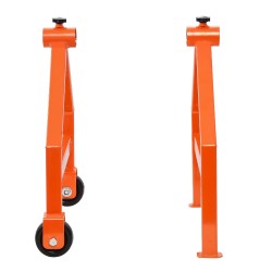 Kaapelikelateline kestävä irrotettava kolmiomainen runko 200 paunan kuormituskyky pyörillä