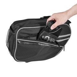 Moottoripyörän sivulaukku 30 L 600D Oxford kangas PVC pinnoite vedenpitävä sadesuoja