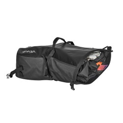 Moottoripyörän sivulaukku 500D PVC 28 L vesitiivis musta