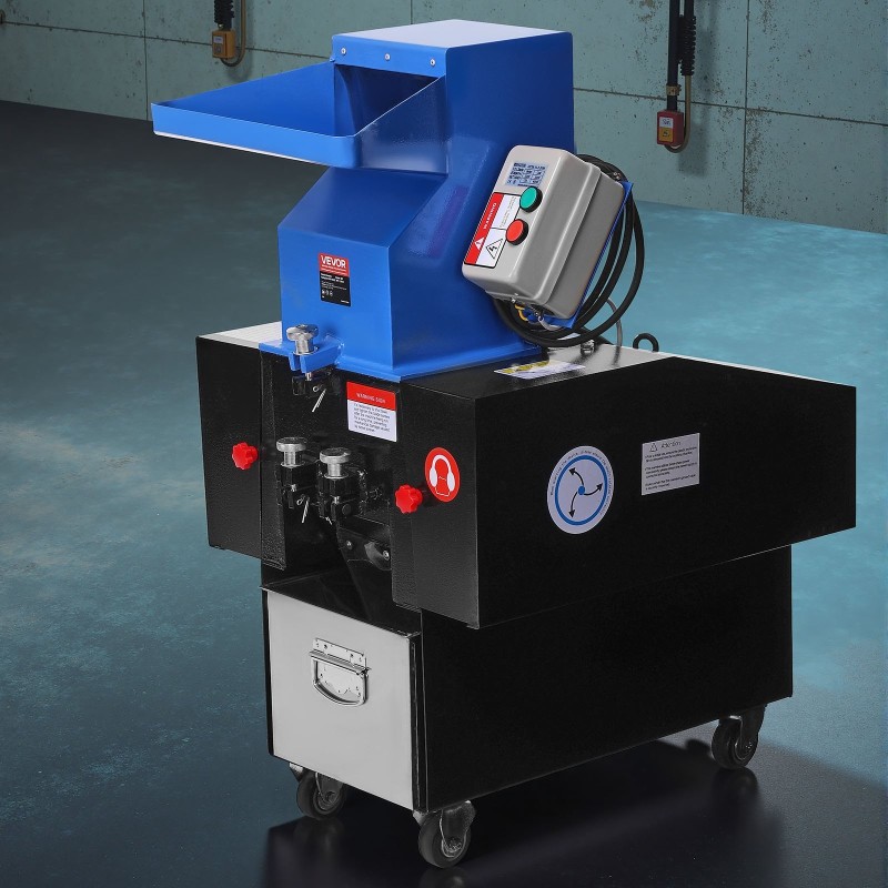 Muovimurskain 3HP 100–150 kg/h 6 mm seula 11 SKD-11 terää