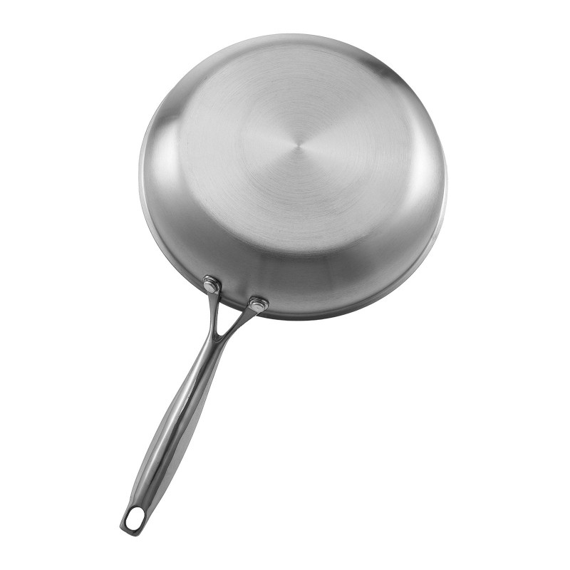 Paistinpannusetti 3-osainen 240/280/320 mm kolmikerroksinen ruostumaton teräs induktioyhteensopiva