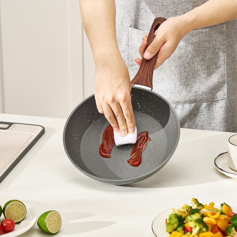 Paistinpannusarja 3-osainen alumiini 250/280/325 mm tarttumaton pinnoite kaasu-, sähkö- ja induktioliedelle