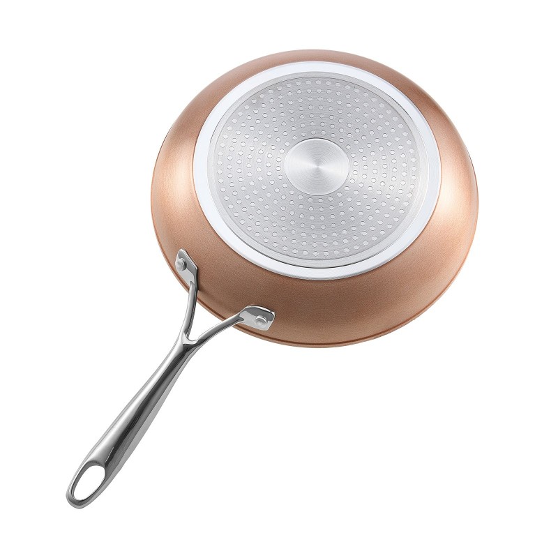 Paistinpannusetti 3 osaa alumiinirunkoinen keraaminen pinnoite induktioyhteensopiva 200 270 300 mm