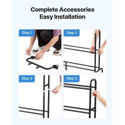 3D-tulostusfilamenttien säilytysteline hiiliteräsrunko MDF-tasot 4 tasoa pyörillä