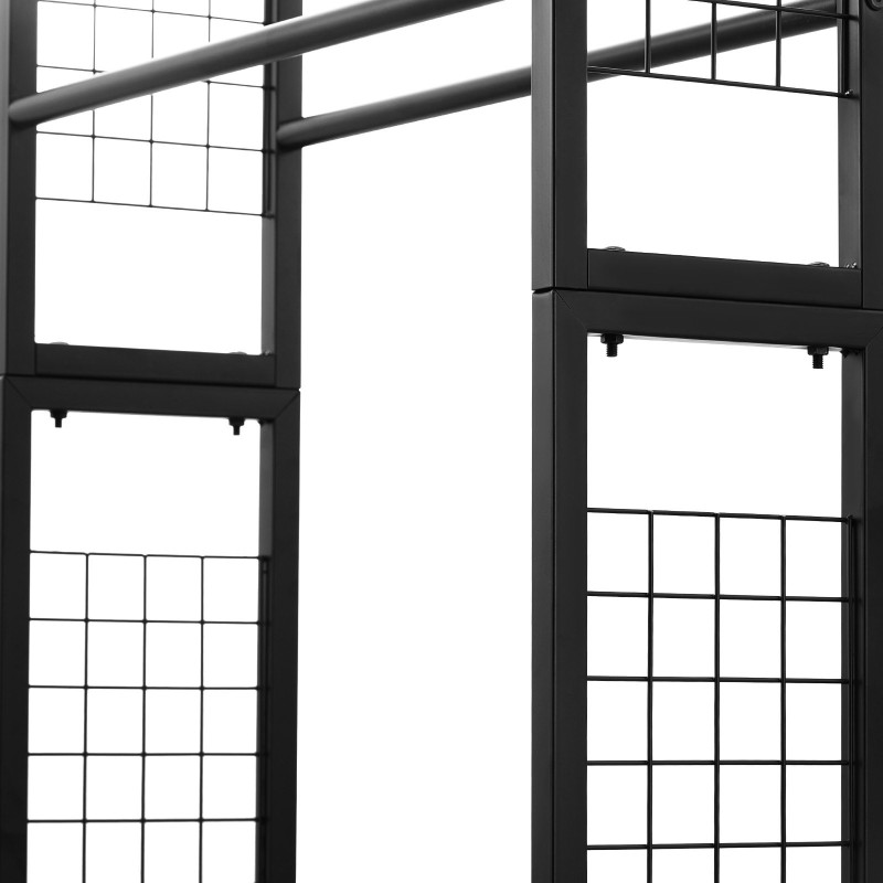 4-tasoinen liikuteltava hylly 3D-tulostimille ja 16 filamenttirullalle