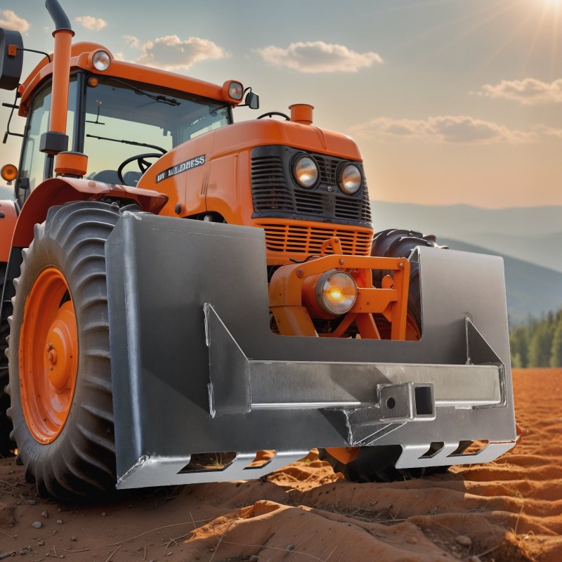 Liukuohjatun kuormaajan kiinnityslevy 1/4-tuuman paksu luokan 50 teräs 2,28-tuumaisella vastaanottimella