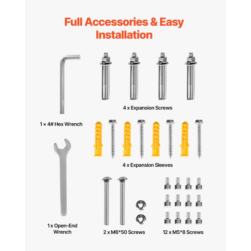 Seinäkiinnike Starlink Gen3 yhteensopiva säädettävä teräsputki 38 mm 425 mm