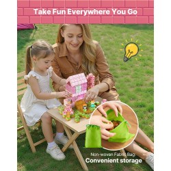 Magneettipalikkasetti sata osaa kaksikymmentä millimetriä kokoiset kuutiot kangaspussilla sopii yli kolmivuotiaille