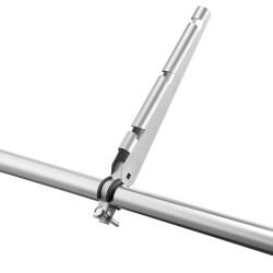 Aitapylvään jatkopalat jauhemaalattua terästä korkeus 375 mm 10 kpl ketjuaitaan