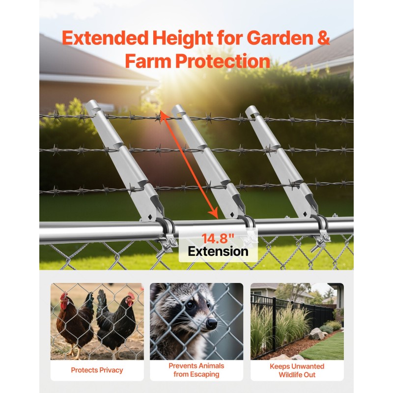 Aitapylvään jatkopalat jauhemaalattua terästä korkeus 375 mm 10 kpl ketjuaitaan