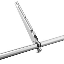 Aitapylvään jatkopalat jauhemaalattua terästä korkeus 375 mm 10 kpl ketjuaitaan