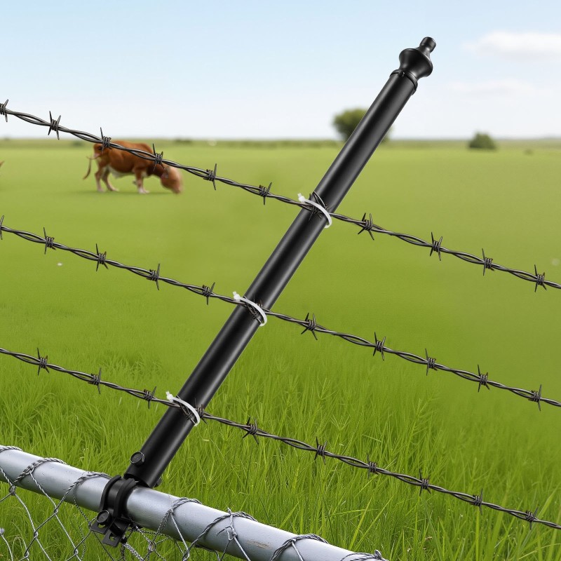 Aidanjatkopalat teräs jauhemaalattu 9 kpl 695 mm yläputkille 32–38 mm