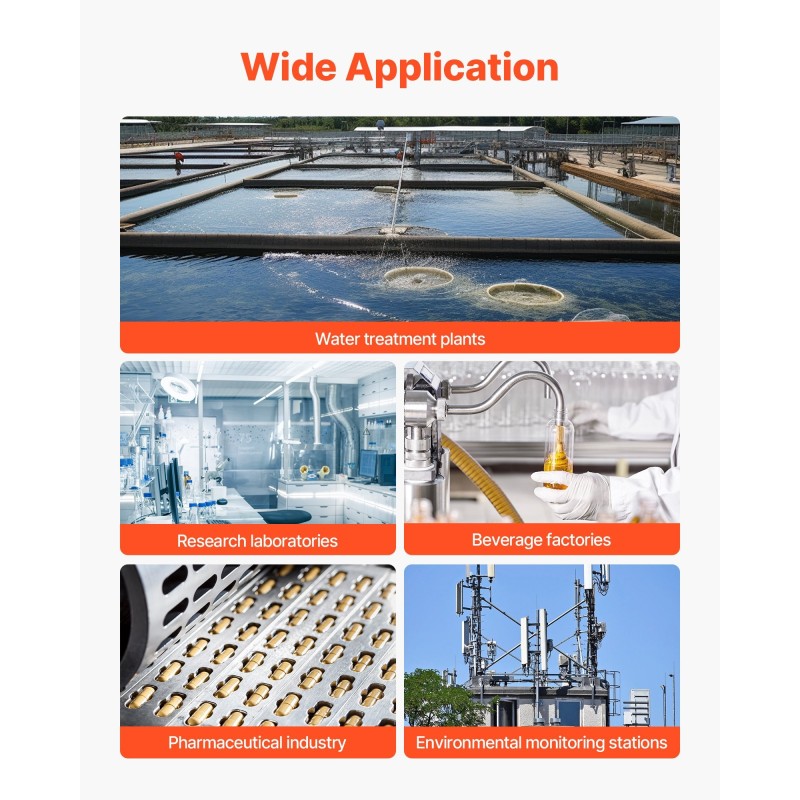 Kannettava sameusmittari mittausalue 0–1000 NTU paristokäyttö TN1000