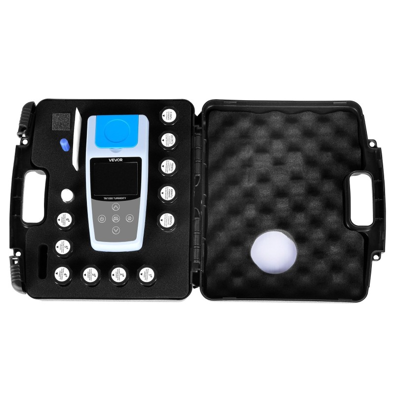 Kannettava sameusmittari mittausalue 0–1000 NTU paristokäyttö TN1000