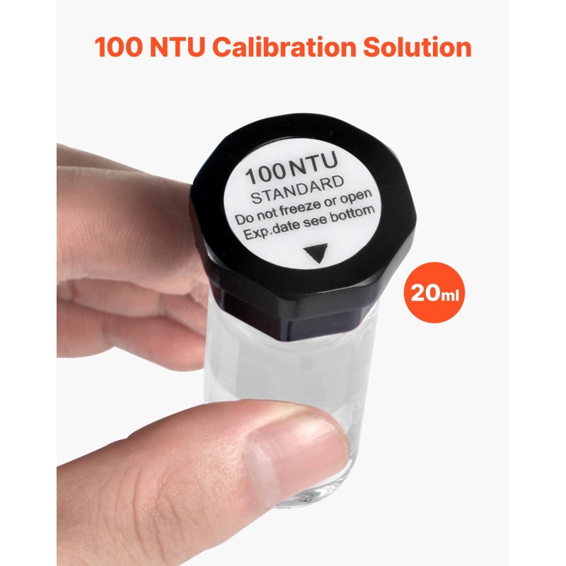 Sameuskalibrointisarja 4 pulloa 20 ml 20-800 NTU TN2000-mittariin