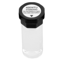 Sameuskalibrointisarja neljä pulloa 20 ml arvoilla 20 100 400 800 NTU